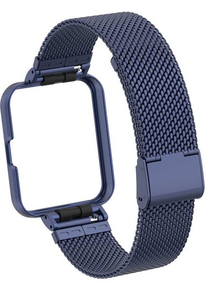 Xiaomi Redmi Watch 2 Lite Uyumlu Krd-66 Metal Kordon Cpu Siyah