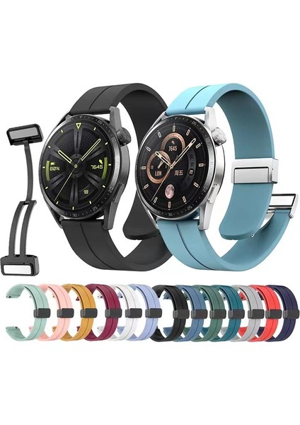 Galaxy Watch Active 2 40MM Krd-84 20MM Uyumlu Kordon Cpu Kırmızı