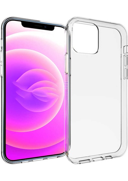 iPhone 15 Uyumlu Zore Süper Silikon Kapak-Renksiz