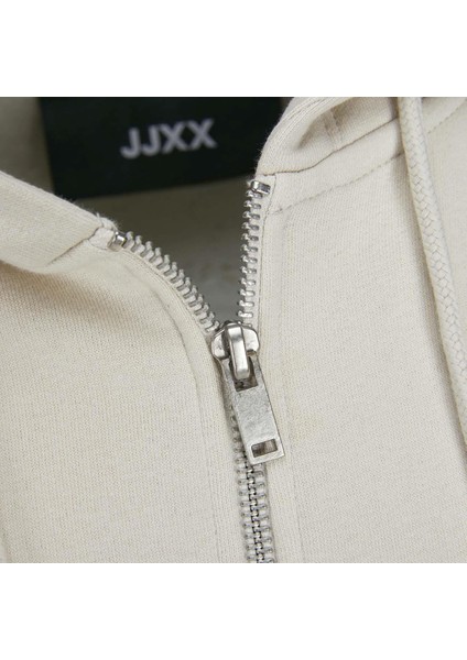 12258450 Jxalfa Reg Ls Every Logo Zip Hood Swt Sn Bej modelleri