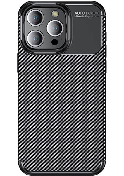 iPhone 15 Pro Uyumlu Zore Negro Silikon Kapak-Siyah
