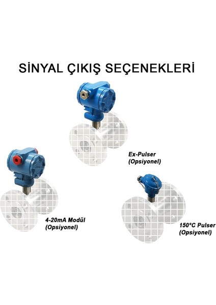 Sm-32 304 Ss Sayaç / Flanşlı