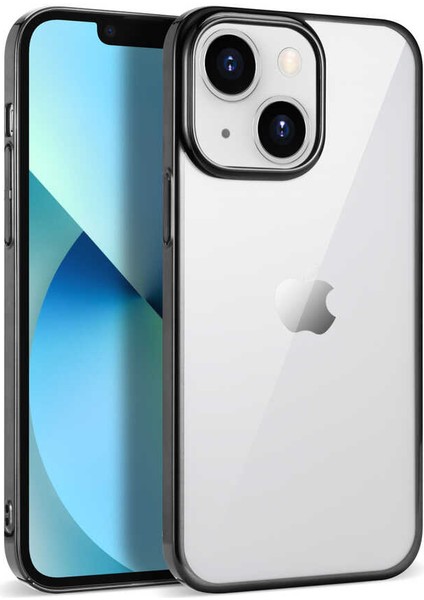 iPhone 14 Plus Uyumlu Zore Pixel Kapak-Siyah