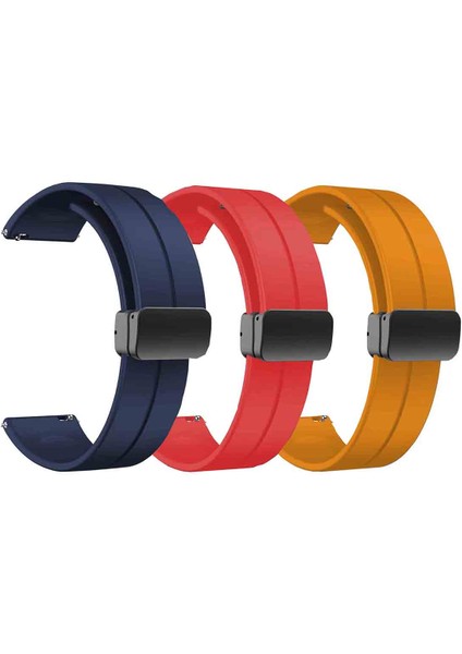 Xiaomi Amazfit Pace Krd-84 22MM Uyumlu Kordon Cpu Yeşil