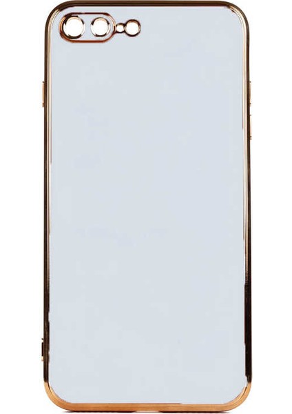 iPhone 8 Plus Uyumlu Zore Bark Kapak-Mavi Açık