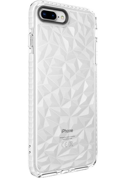 iPhone 8 Plus Uyumlu Zore Buzz Kapak-Yeşil