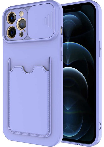 iPhone 12 Pro Uyumlu ​zore Kartix Kapak-Siyah