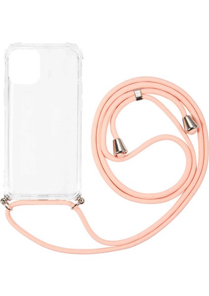 iPhone 12 Mini Uyumlu Zore X-Rop Kapak-Renksiz