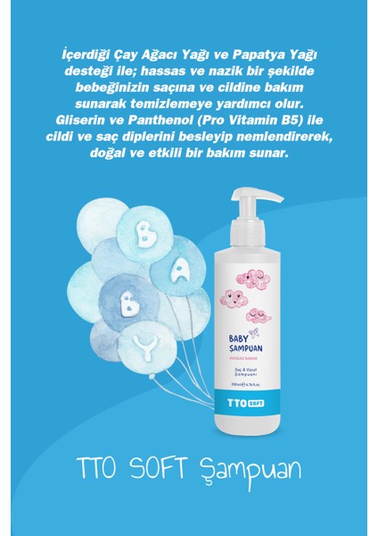 Soft Bebek Şampuanı 200 ml