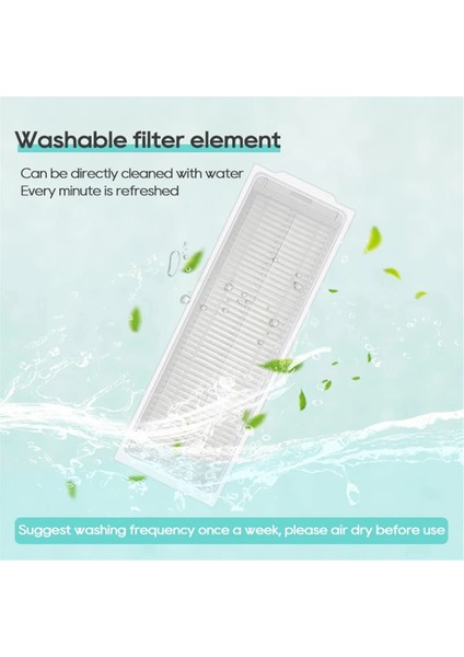 Xiaomi Için Aksesuarlar X20 C101 Robot Vakumları Kit Yedek Parçalar Mop Pad Silinme Silindir Fırçası Hepa Filtre Toz Torbaları (Yurt Dışından)