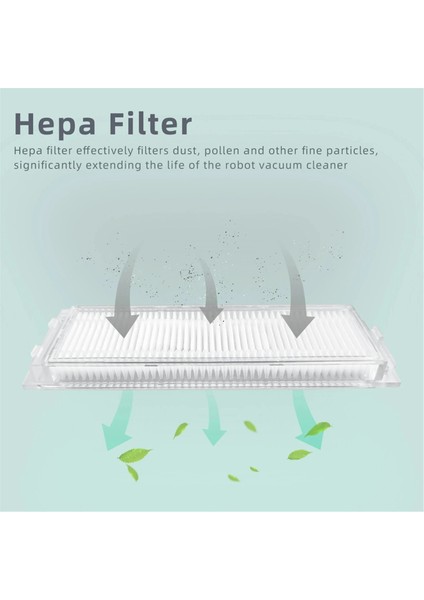 M30 Pro / C107 Robotlu Süpürge ile Uyumlu Ana Fırça Paspas Bezi Bez Yığın Filtre Toz Torbası Aksesuarları Parçaları (Yurt Dışından) indirimleri