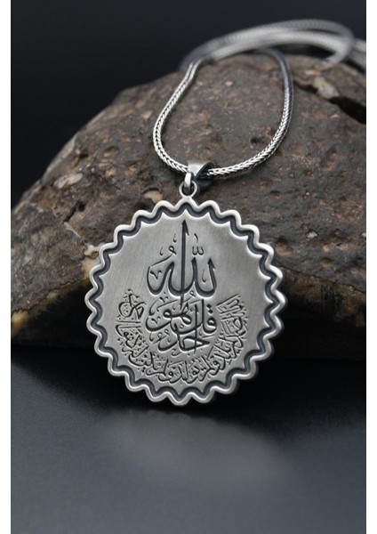 Gümüş Ihlas Suresi 925 Ayar Gümüş Kolye Zincir fiyatları