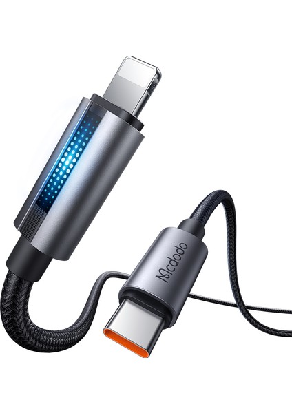 CA-5710 Pd 36W Type-C To Lightning Hızlı Şarj Kablosu 1.2m - Siyah