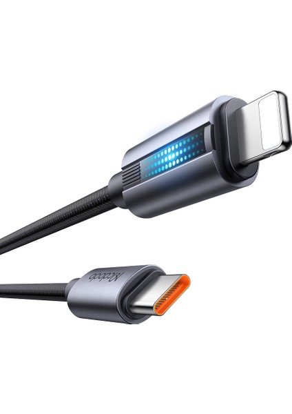 CA-5710 Pd 36W Type-C To Lightning Hızlı Şarj Kablosu 1.2m - Siyah