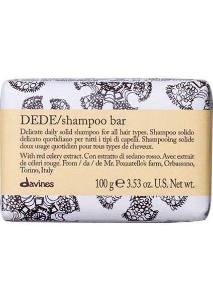 Dede Shampoo Bar 100 g Katı Şampuan
