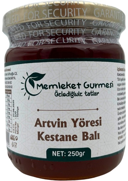 Artvin Süzme Kestane Balı 230 gr