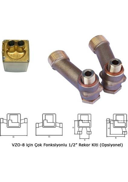 Contoıl Vzo-8 Yakıt Sayacı