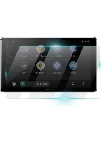 Pıoneer DMH-WT8600NEX 10.1 Inch Navigation Için 9h Nano Ipg Proactive Ekran Koruyucu