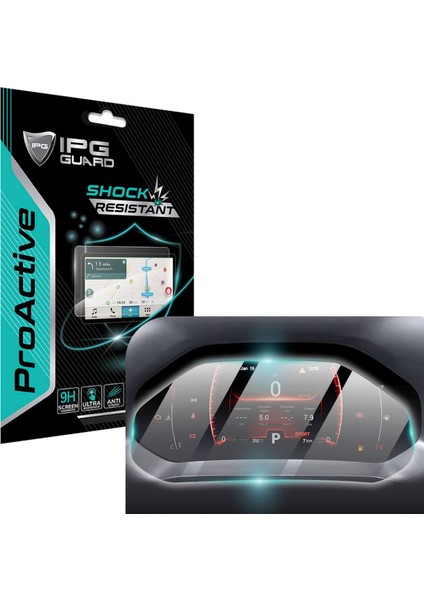 Chery 2022-2023 Tıggo 7 Pro 12.3" Gösterge Paneli Için 9h Nano Ipg Proactive Ekran Koruyucu