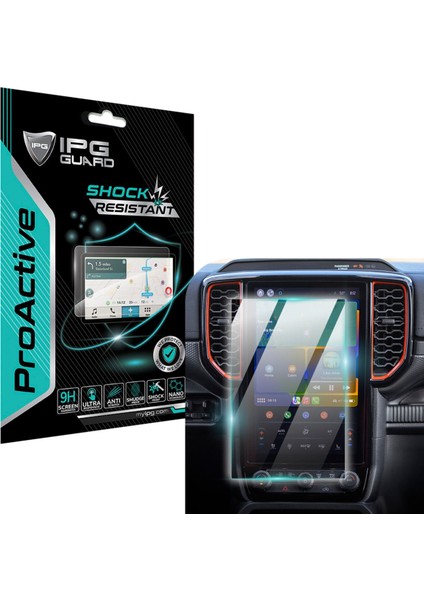 Ford 2023-2024 Ranger Lariat Raptor 12 Inch Navigasyon Için 9h Nano Ipg Proactive Ekran Koruyucu fiyatları