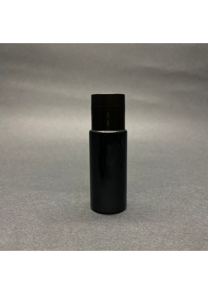 15 cc Siyah Pet Şişe - Siyah Sızdırmaz Kapaklı- 15 ml Siyah Buklet Şişe x 10 Adet