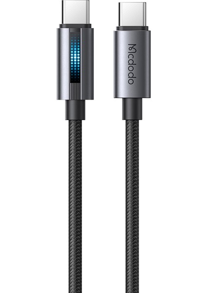 CA-5740 Pd 100 W Usb-C To Usb-C Hızlı Şarj Kablosu 1.2m - Siyah