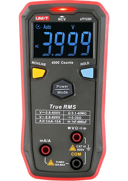 UT-123D Akıllı Dijital Multimetre ;unı-T