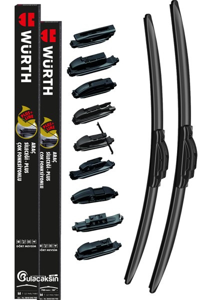 Muz Silecek Takımı Suzuki Sx4 2007-2013 ile Uyumlu