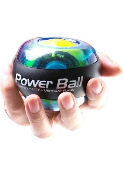 30LBS Kuvvet Güç Bilek Topu Gyroskope Iplik Bilek Rotor Spor Salonu El Kavrama Egzersiz Gyro Fitness Ball Kas Relax | Elektrikli Bilekler (Mavi) (Yurt Dışından)