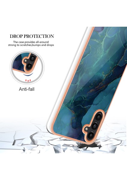 Samsung Galaxy A55 5g Elektro Kaplama Çerçeve Tasarımı Tpu Telefon Kapağı (Yurt Dışından) indirimleri