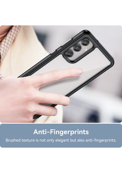 Samsung Galaxy M55 5g Tpu Çerçeve Şeffaf Akrilik Koruyucu Telefon Kapağı (Yurt Dışından) indirimleri