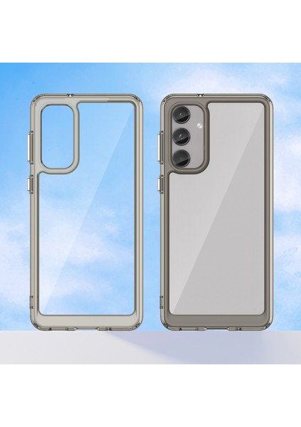 Samsung Galaxy M55 5g Tpu Çerçeve Şeffaf Akrilik Koruyucu Telefon Kapağı (Yurt Dışından) fiyatları