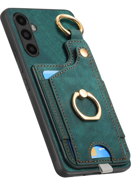 Samsung Galaxy A55 5g Kart Tutucu Deri+Tpu Telefon Arka Kapak (Yurt Dışından)