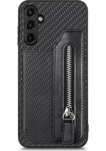 Samsung Galaxy A54 5g Kart Tutucu Telefon Kabuğu Pu Deri + Pc + Tpu Telefon Kapağı (Yurt Dışından)