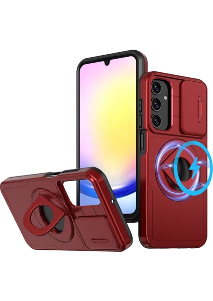 Samsung Galaxy A34 5g Tpu+Pc Manyetik Telefon Kılıfı (Yurt Dışından)