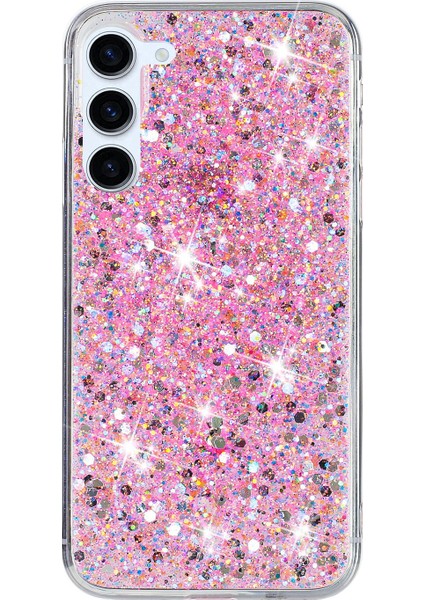 Samsung Galaxy S23+ Tpu Epoksi Payetler Damla Koruma Kapağı (Yurt Dışından)