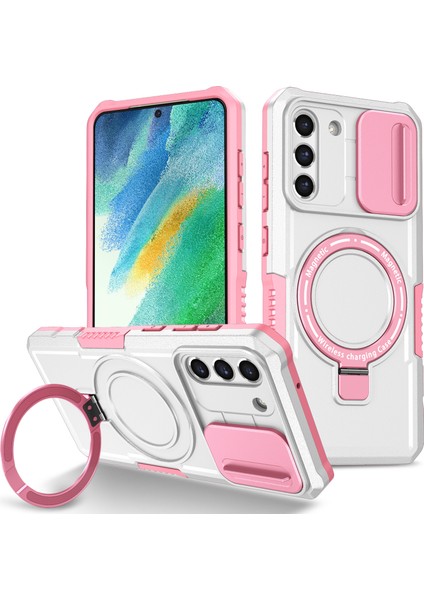 Samsung Galaxy S21 Fe 5g Pc + Tpu Manyetik Telefon Kabuğu (Yurt Dışından)