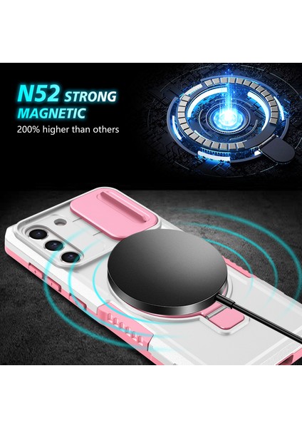 Samsung Galaxy S21 Fe 5g Pc + Tpu Manyetik Telefon Kabuğu (Yurt Dışından)