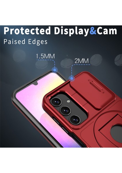 Samsung Galaxy A34 5g Tpu+Pc Manyetik Telefon Kılıfı (Yurt Dışından) fırsatları