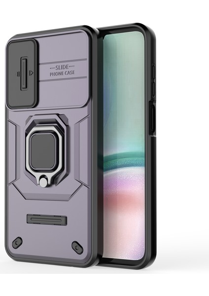 Samsung Galaxy A15 4g / A15 5g Slayt Lens Kapağı Pc + Tpu Telefon Kabuğu (Yurt Dışından)