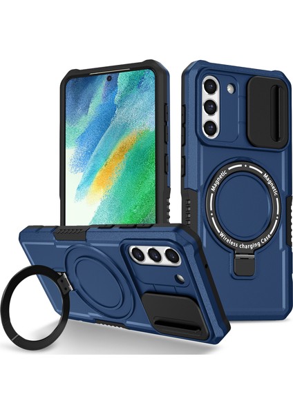 Samsung Galaxy S21 Fe 5g Pc + Tpu Manyetik Telefon Kabuğu (Yurt Dışından)