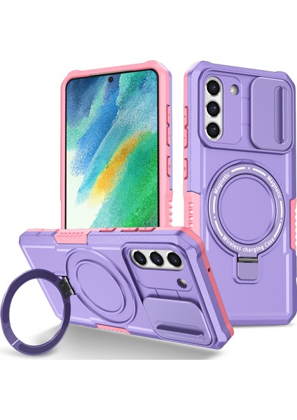 Samsung Galaxy S21 Fe 5g Pc + Tpu Manyetik Telefon Kabuğu (Yurt Dışından)