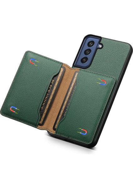 Samsung Galaxy S21 Fe 5g Buzağı Doku Kart Yuvaları Telefon Kılıfı (Yurt Dışından) fırsatları