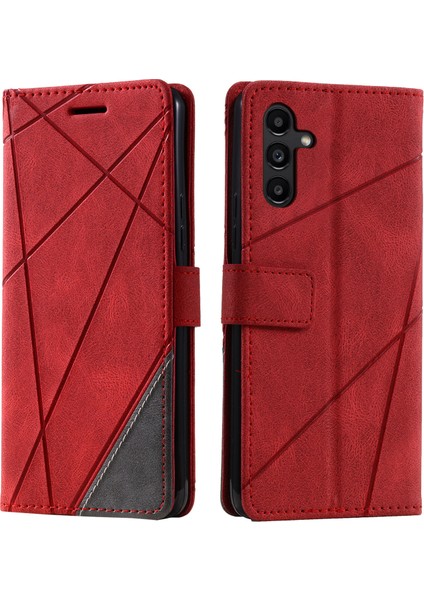 Samsung Galaxy A15 4g Cüzdan Kılıf Pu Deri Telefon Arka Kapak (Yurt Dışından)