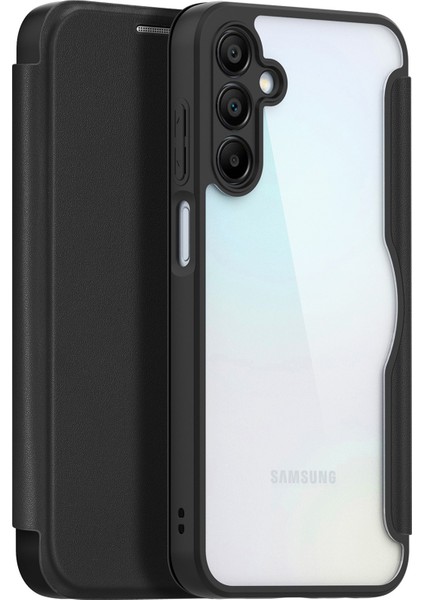 Samsung Galaxy A15 4g / A15 5g Deri Kart Yuvaları Flip Telefon Kapağı (Yurt Dışından)