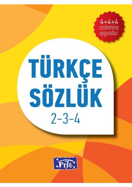 Ilköğretim Türkçe Sözlük Karton Kapak 2-3-4