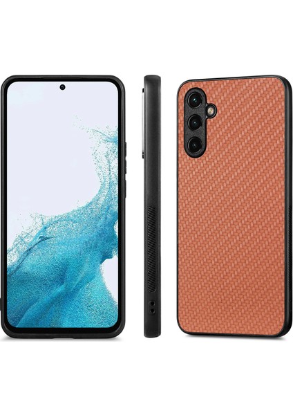 Samsung Galaxy A25 5g Lens Koruması Pu Deri Arka Kapak (Yurt Dışından)