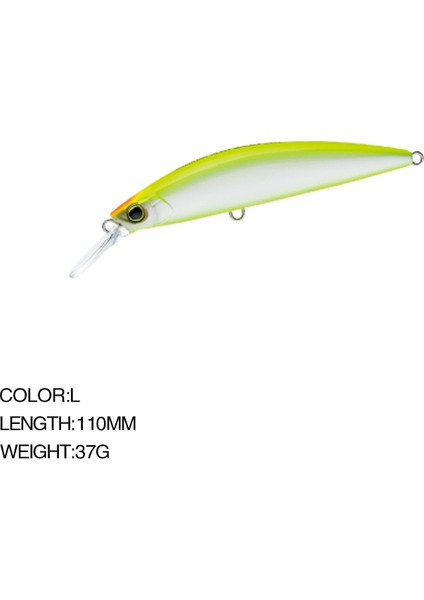 Avcı M349 Sahte Balık 3'lü Set 11 cm 37 gr 3D Göz