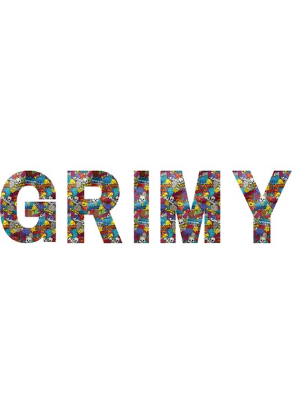 Grımy Baskılı Tişört
