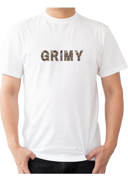 Grımy Baskılı Tişört